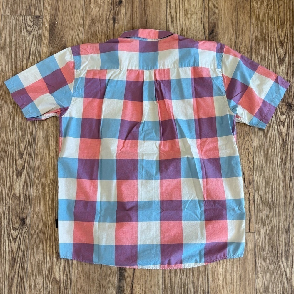 Patagonia Men's Fezzman Short Sleeve Button Down Shirt Size Large - Picture 2 of 5